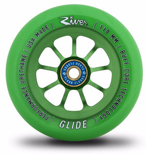 River Glide "Emerald" 110mm Wheels TGE