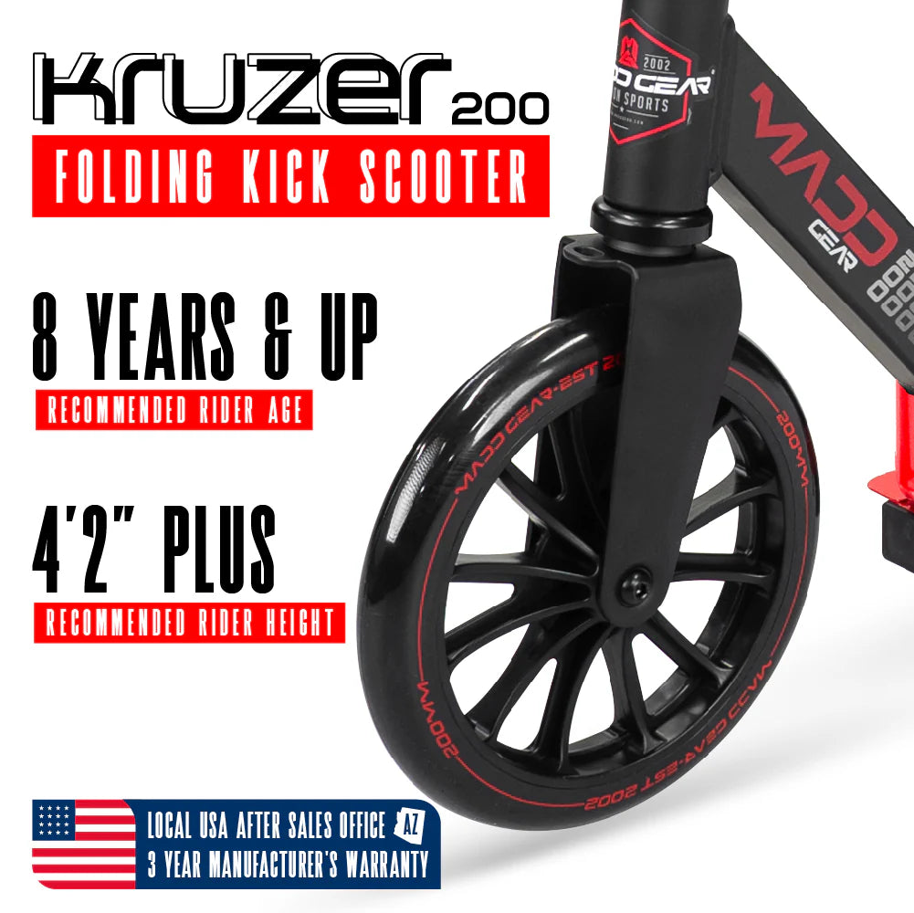 Madd Gear Scoot 200 Folding Kick Scooter