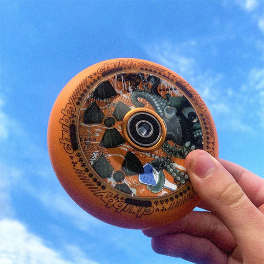 Chubby Lab Neon Orange 110mm Wheels