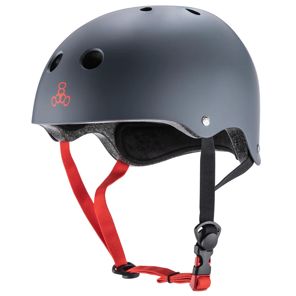 Triple Eight Sweatsaver Helmet with Sweatsaver Liner, Black, Small/Medium