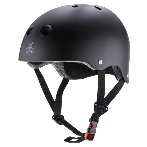 aaa free bike helmet Triple Eight Sweatsaver with Sweatsaver Liner, Black, Small/Medium Knob Type:Deluxe Aluminum T-Bar - 4