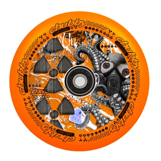 Chubby Lab Neon Orange 110mm Wheels